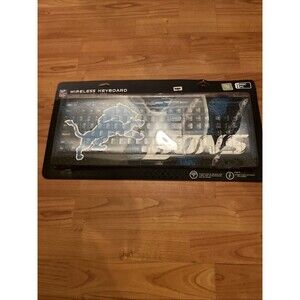 Detroit Lions Wireless Keyboard Mac PC NFL Multicolor